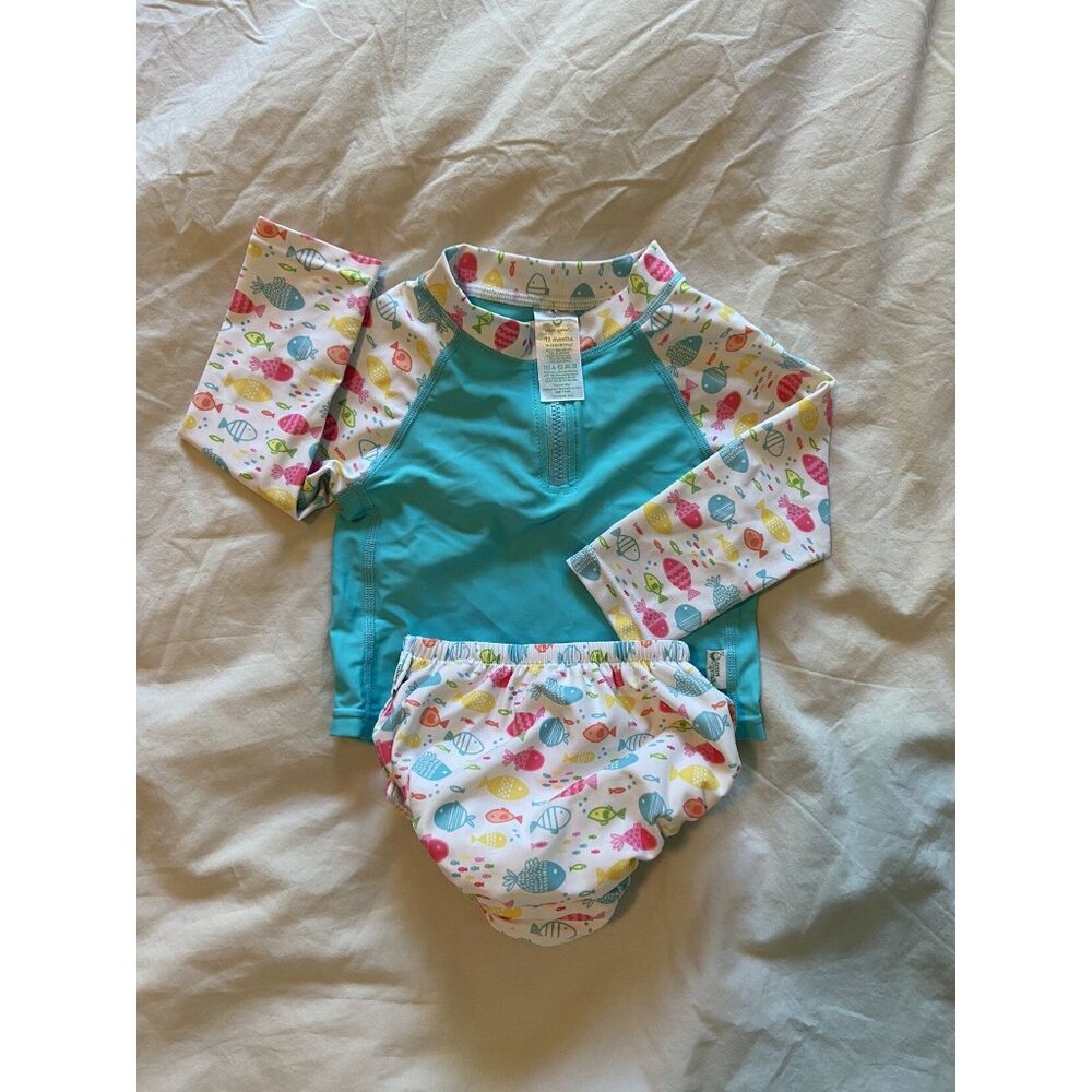 Rash Guard and Swim Diaper (12 Months)